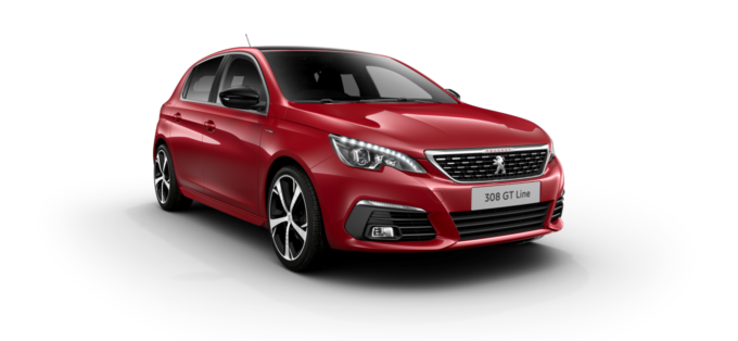 Peugeot New 308 Ultimate Red